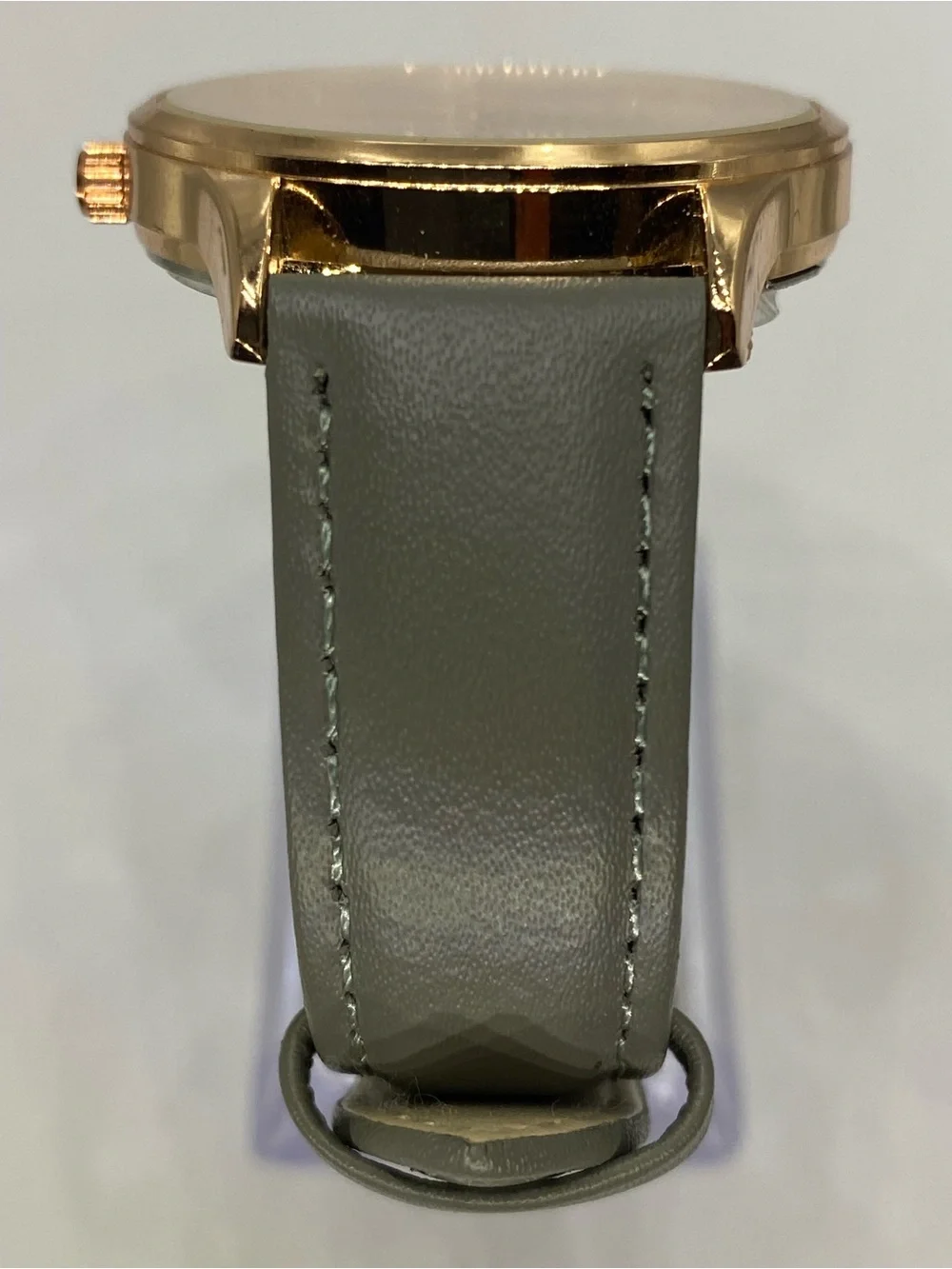Men’s *** Monroe Classique Rose Gold Watch /  Olive Leather Strap ***